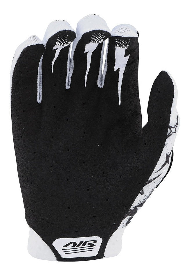 Guantes MTB Troy Lee Designs Air Skull Demon White / Black